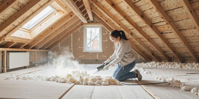 Isolation par soufflage, la solution rapide et efficace pour un hiver au chaud