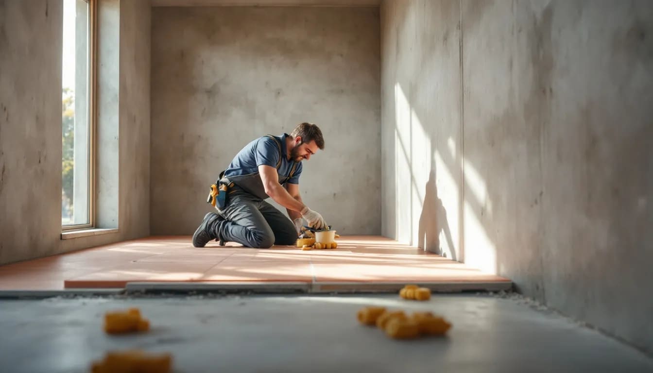 Isolation dalle béton, méthodes et matériaux pour une maison économe