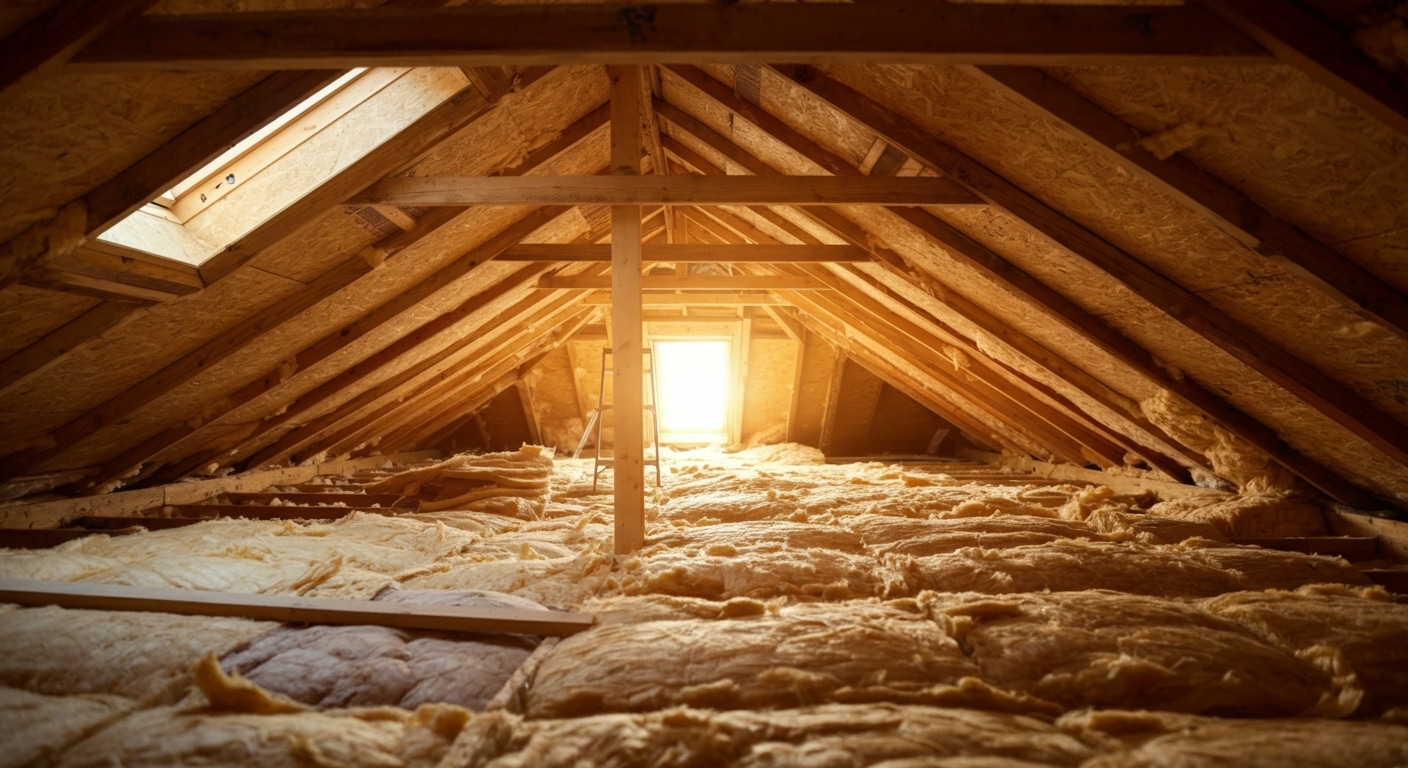 Isolation grenier aménageable : le secret pour un espace habitable confortable et économique