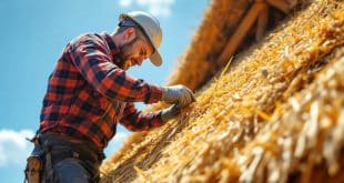 Isolation toit chaume : la solution naturelle pour un habitat chaleureux