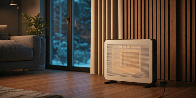 Chauffage d’appoint électrique : lequel consomme le moins ?