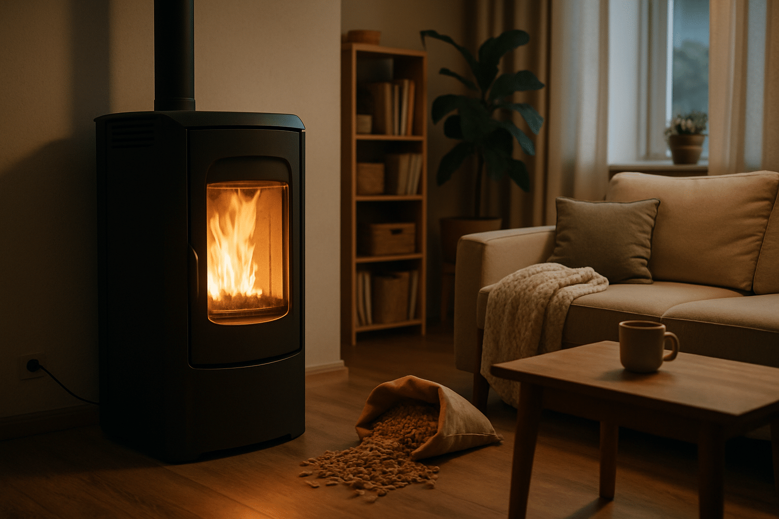 Chauffage bois granulés : prix, aides et retour d’expérience