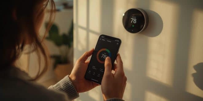 Chauffage intelligent : piloter sa consommation depuis son smartphone