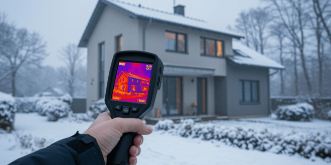 Thermographie maison : détecter les fuites de chaleur invisibles
