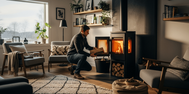 Chauffage au bois bûches : rentabilité et contraintes pratiques