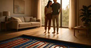 Plancher chauffant rafraîchissant : confort toute l’année