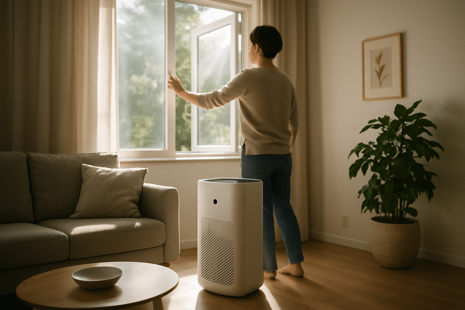 Purificateur d’air : est-ce vraiment utile dans une maison bien ventilée ?