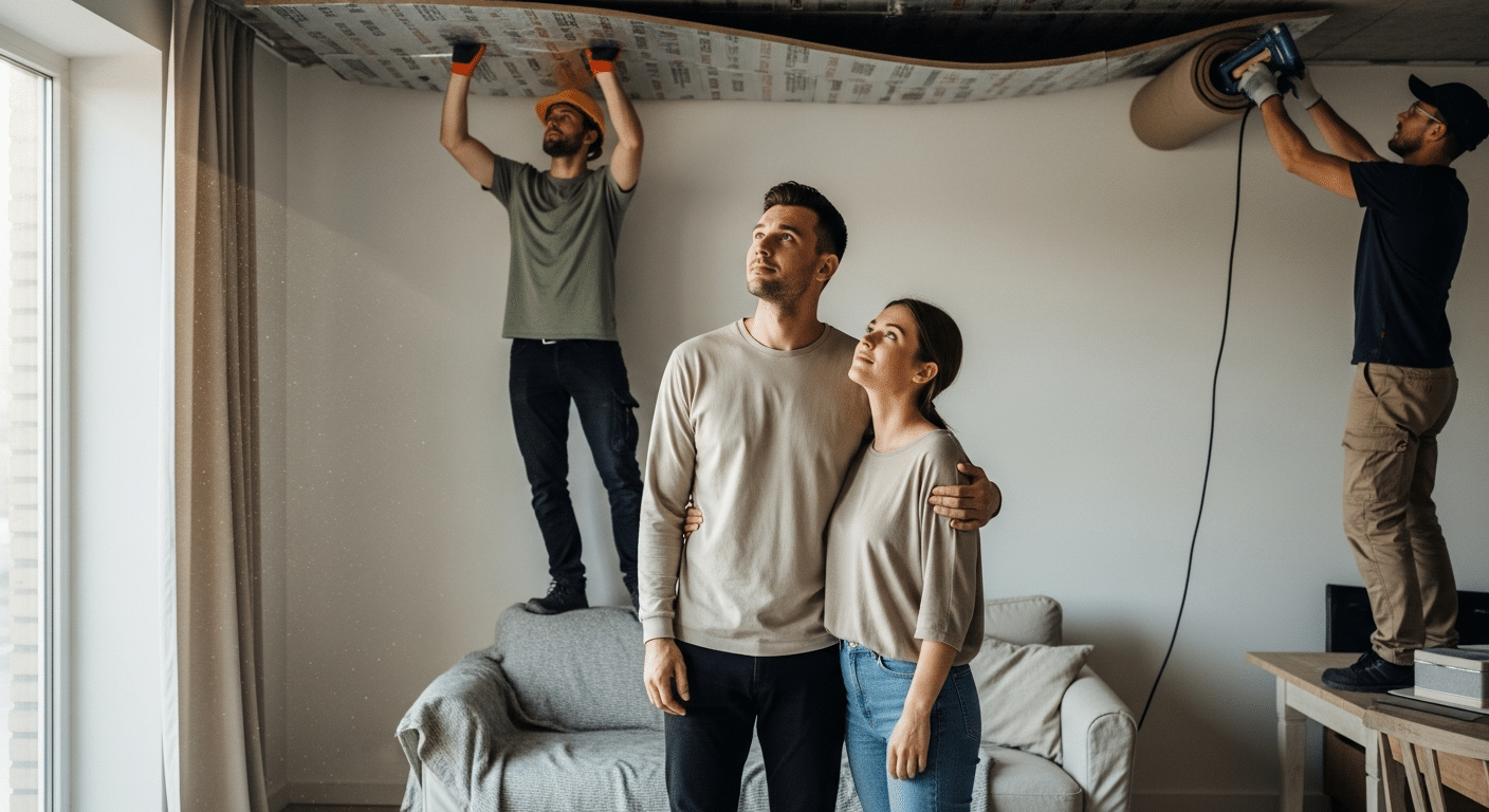 Bruits de pas : comment les limiter dans un appartement ou une maison ?