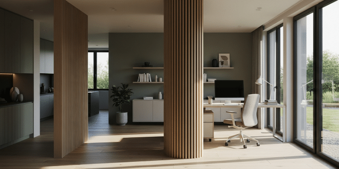 Cloisonnement acoustique open-space maison : comment créer des zones calmes ?