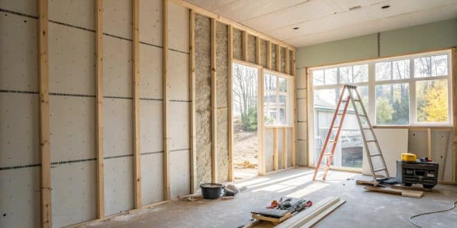 Double cloison ou simple renfort : quelle solution choisir pour isoler un mur ?