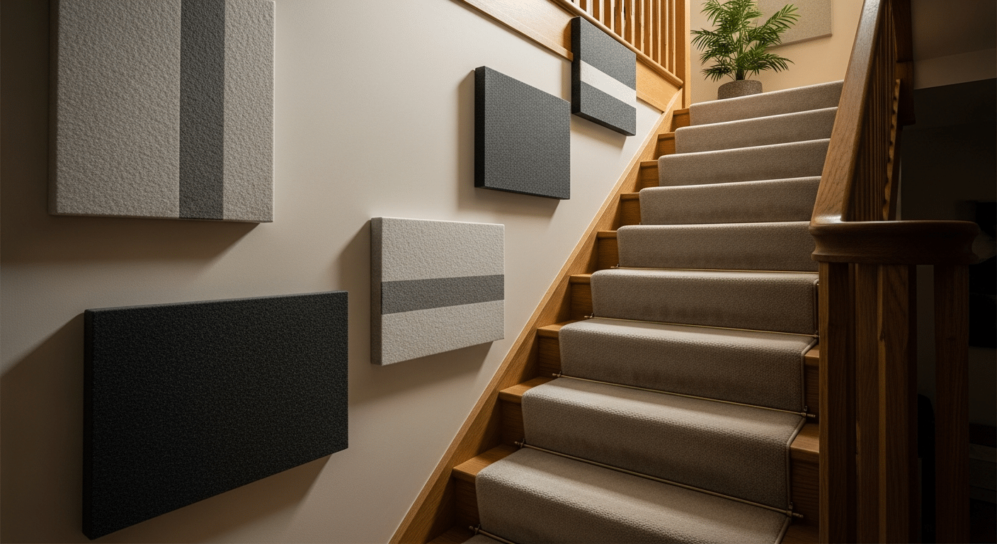 Isolation acoustique des escaliers : méthodes pour réduire échos et bruits