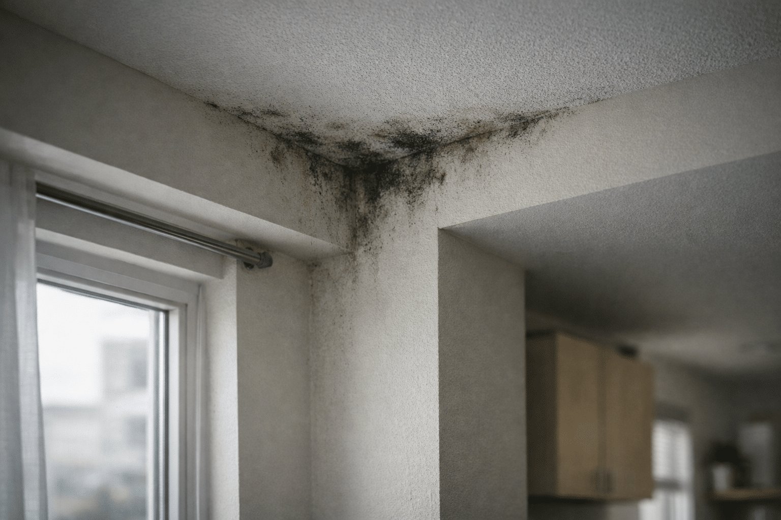 Moisissures sur les murs ou plafonds : causes réelles et solutions durables